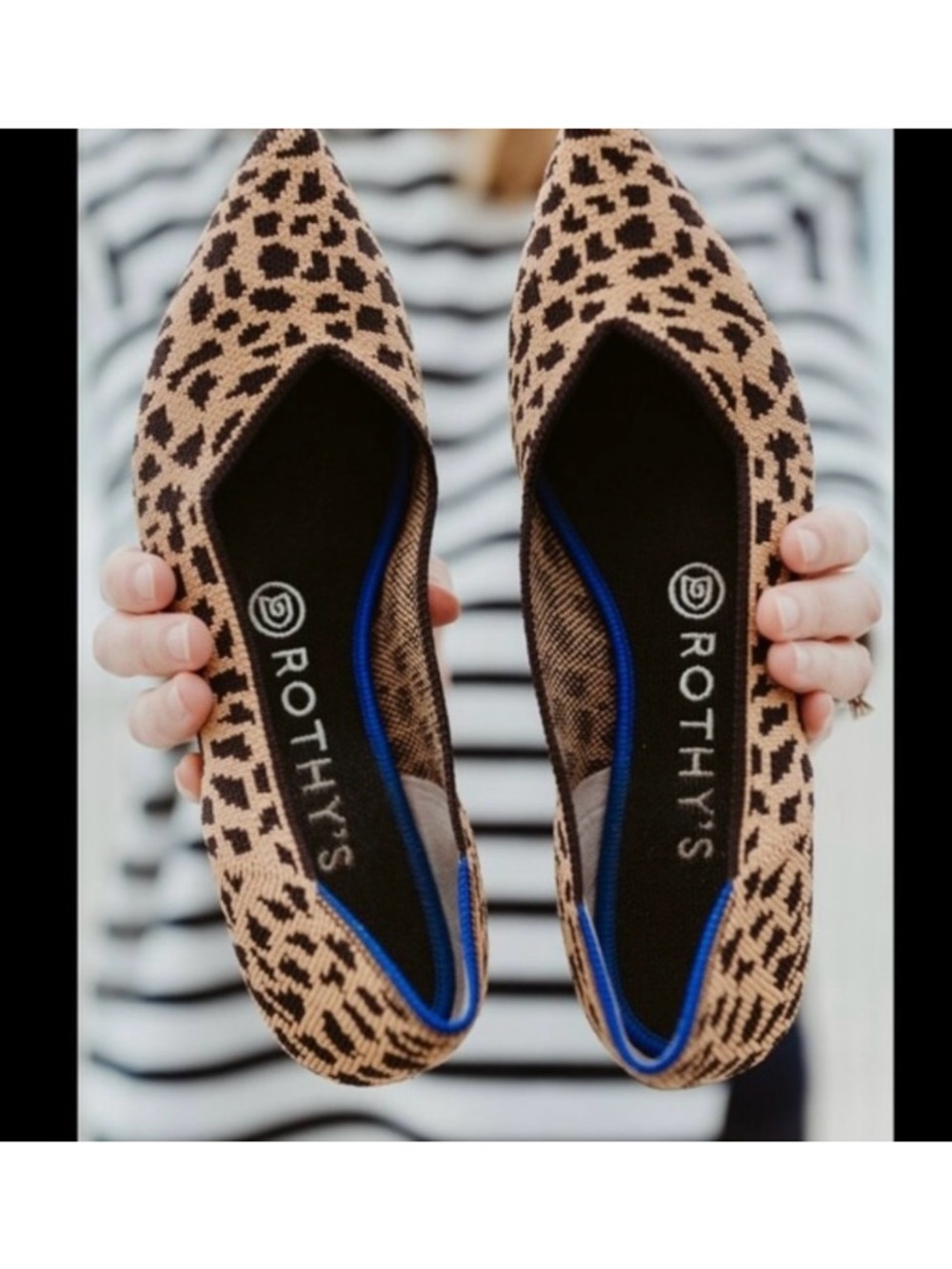 Rothy’s The Point Flats Leopard